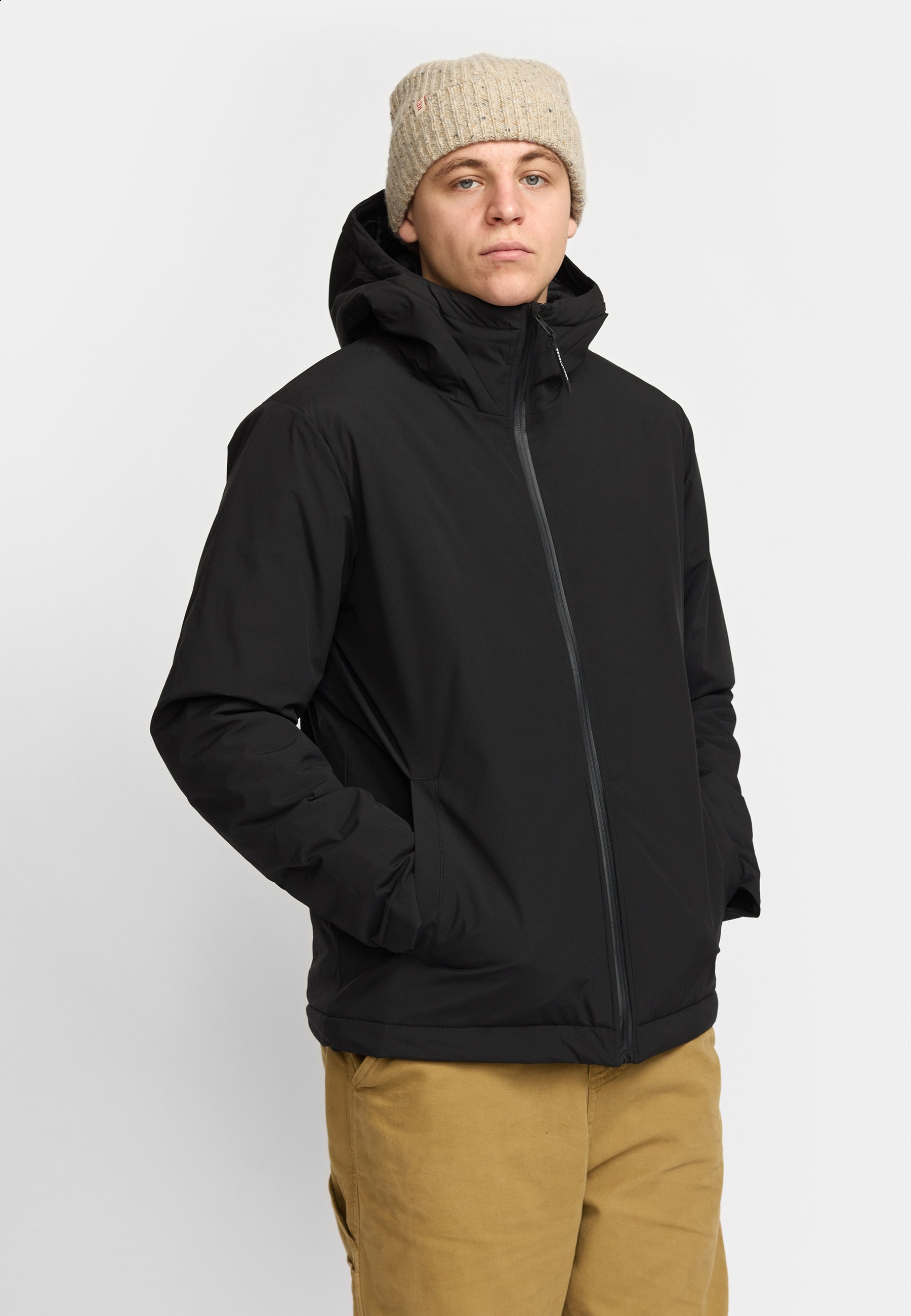 Revolution Padded City Jacket Winter Outerwear Black