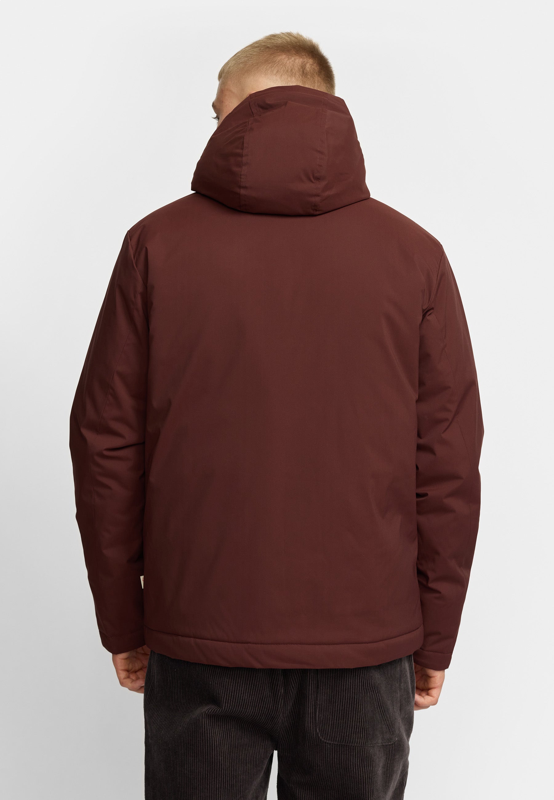 Revolution Padded City Jacket Winter Outerwear Burgundy