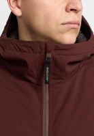 Revolution Padded City Jacket Winter Outerwear Burgundy