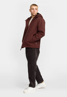 Revolution Padded City Jacket Winter Outerwear Burgundy