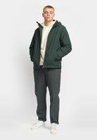 Revolution Padded City Jacket Winter Outerwear Darkgreen