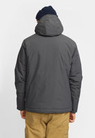 Revolution Padded City Jacket Winter Outerwear Darkgrey