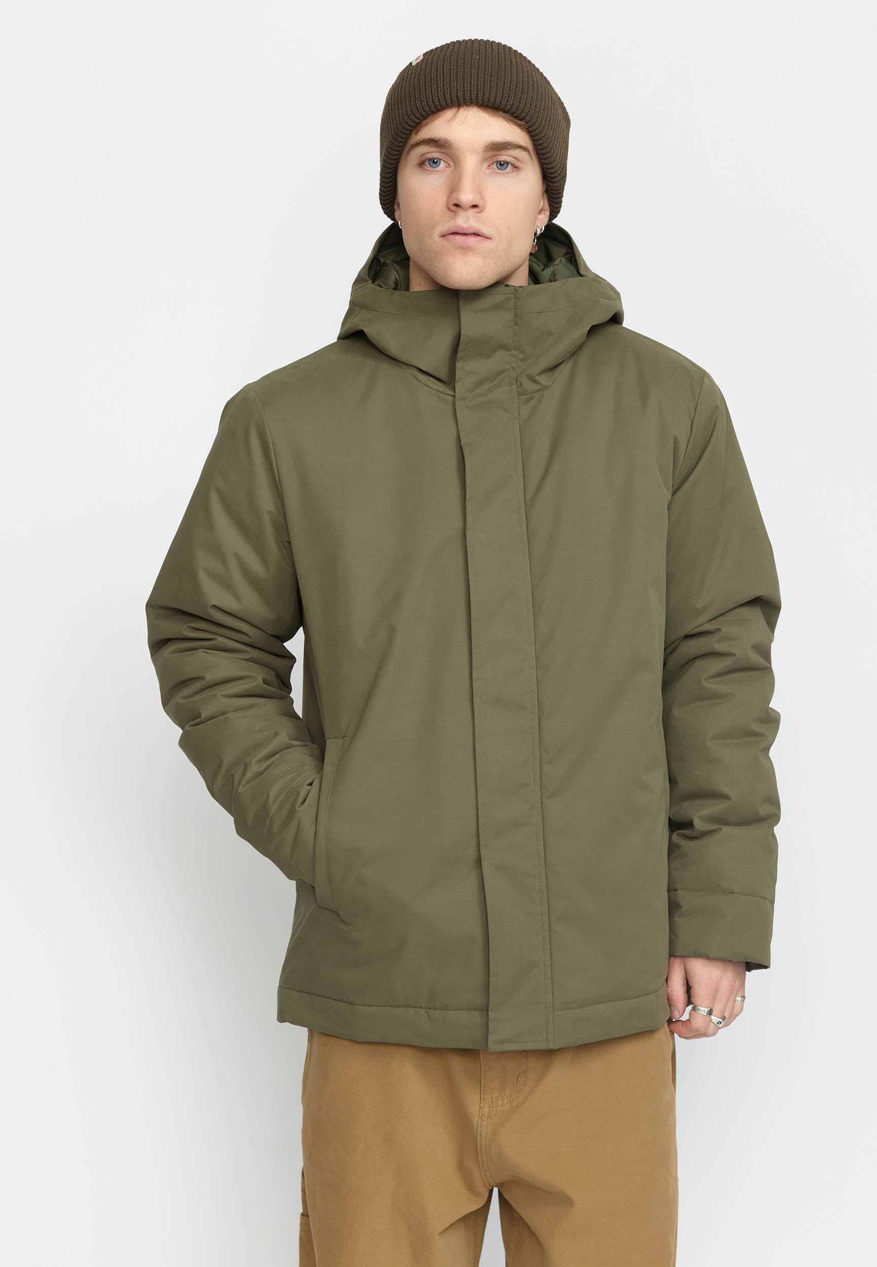 Revolution Padded City Jacket Winter Outerwear Army