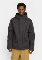 Revolution Padded City Jacket Winter Outerwear Black