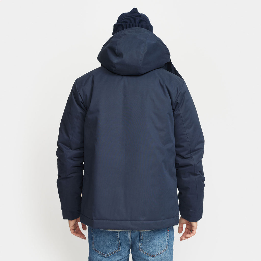 Revolution Padded City Jacket Winter Outerwear Navy