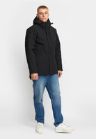 Revolution Padded City Jacket Winter Outerwear Black