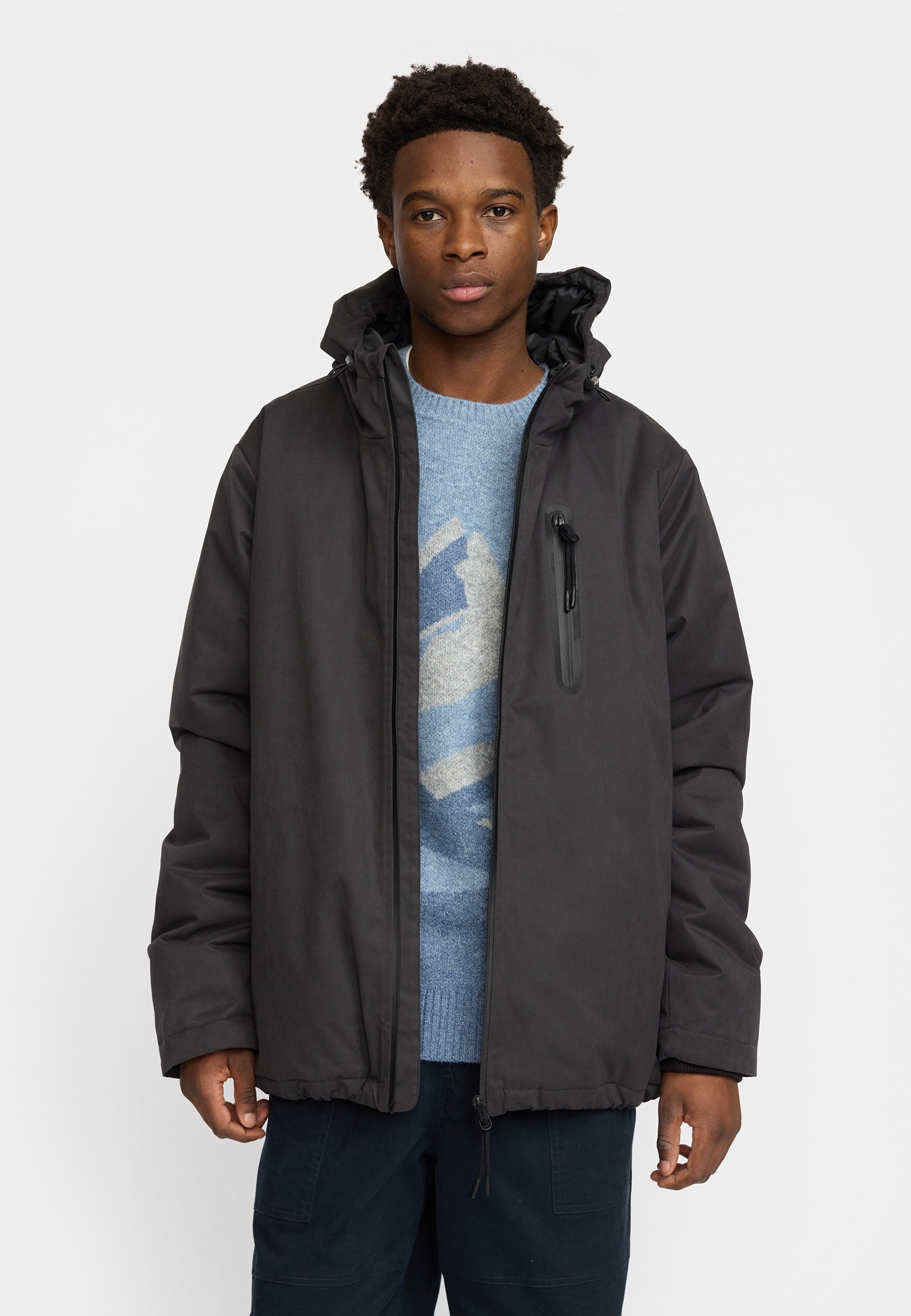 Padded City Jacket / 7878 - Black – Revolution.eu
