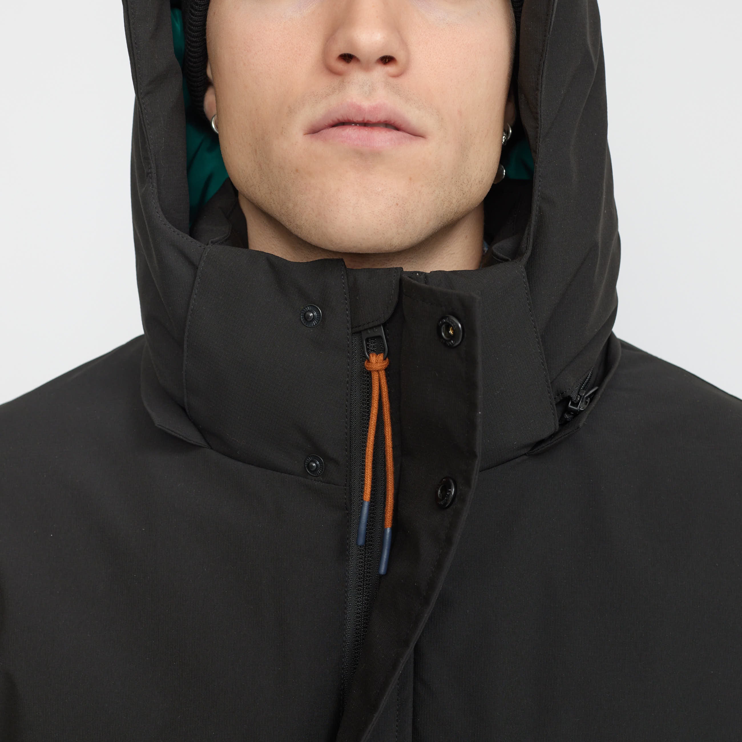 Revolution Padded City Puffer Winter Outerwear Black