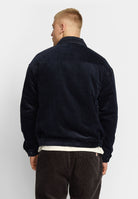 Revolution Padded Corduroy Jacket Winter Outerwear Darknavy