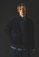 Revolution Padded Corduroy Jacket Winter Outerwear Darknavy