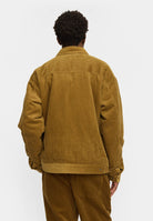 Revolution Padded Corduroy Jacket Winter Outerwear Dustbrown