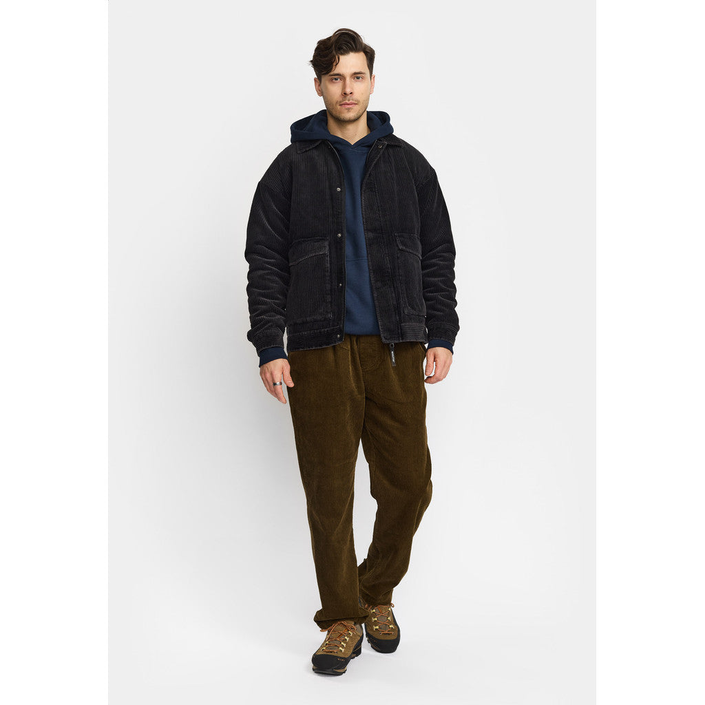 Revolution Padded Corduroy Jacket Winter Outerwear Darkgrey