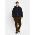 Revolution Padded Corduroy Jacket Winter Outerwear Darkgrey