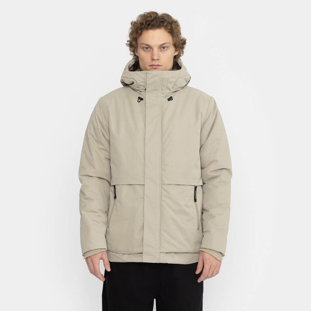 Revolution Padded Hiker Jacket Winter Outerwear Lightgrey