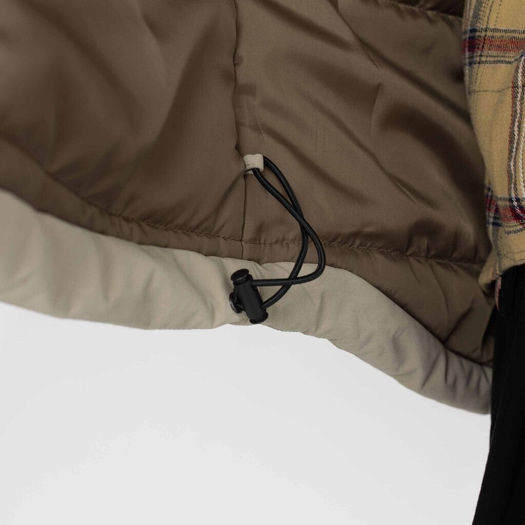 Revolution Padded Hiker Jacket Winter Outerwear Lightgrey