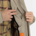 Revolution Padded Hiker Jacket Winter Outerwear Lightgrey