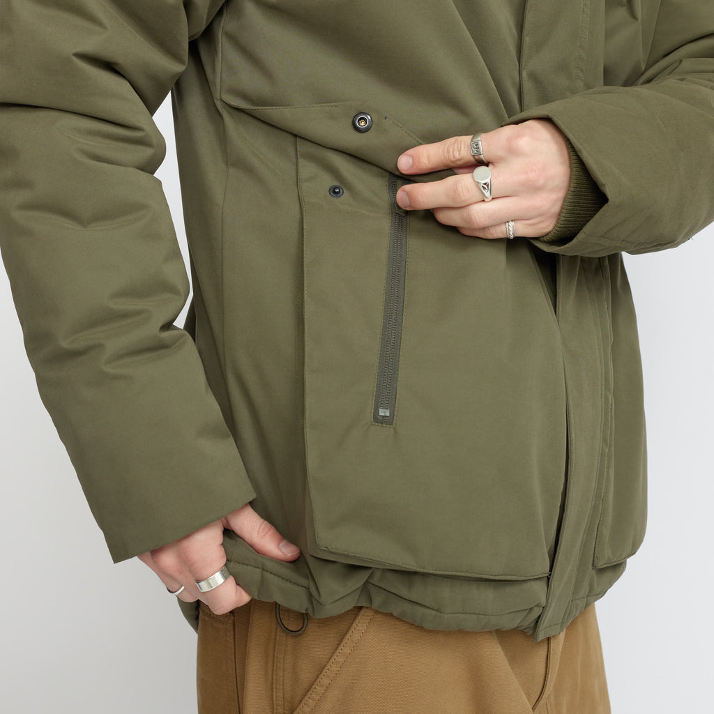 Revolution Padded Hiker Jacket Winter Outerwear Army