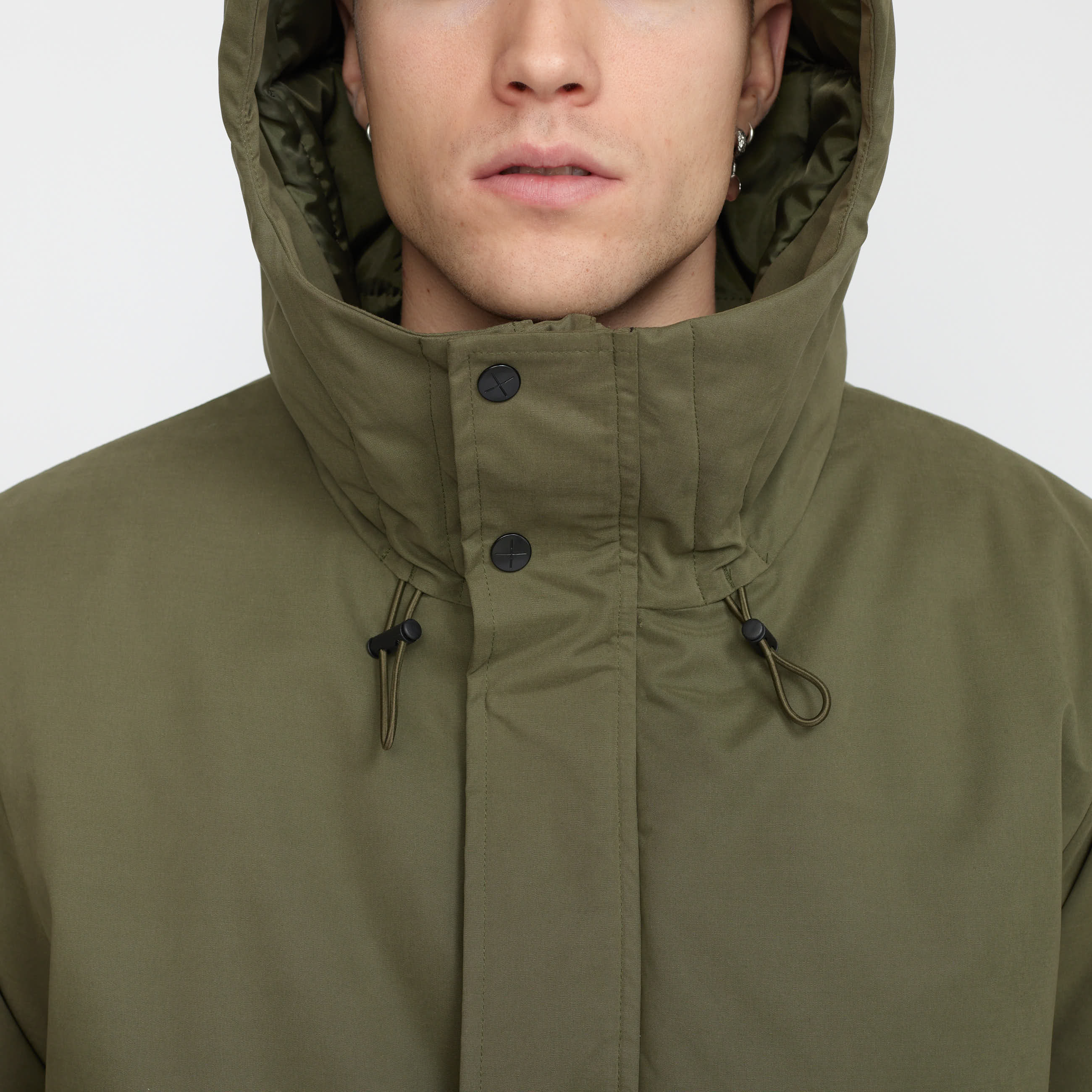 Revolution Padded Hiker Jacket Winter Outerwear Army