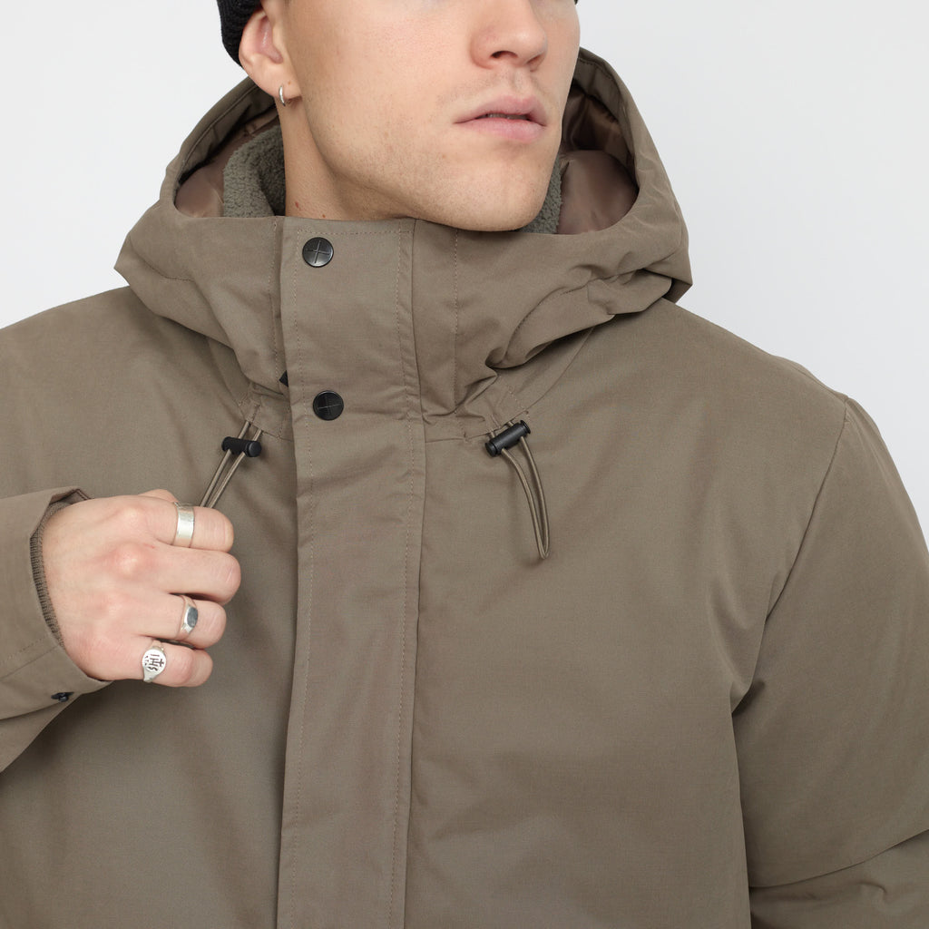 Revolution Padded Hiker Jacket Winter Outerwear Grey