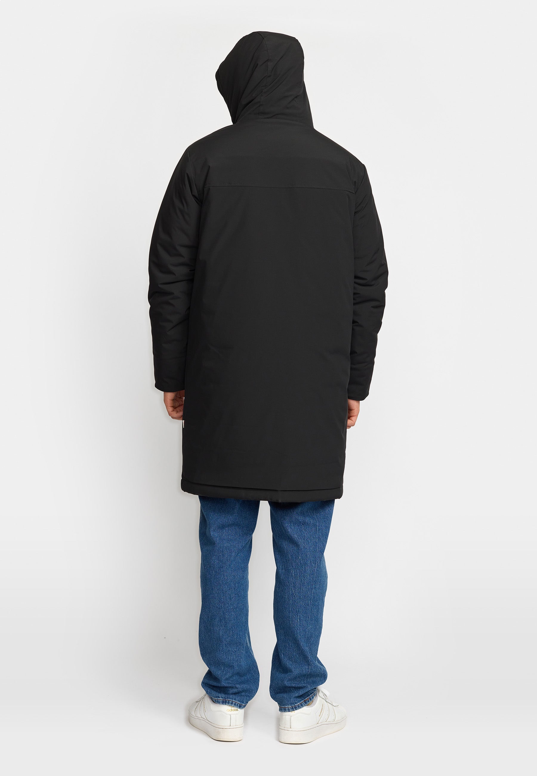 Revolution Padded Tech Coat Winter Outerwear Black