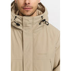 Revolution Padded Tech Jacket Winter Outerwear Beige