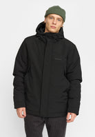 Revolution Padded Tech Jacket Winter Outerwear Black