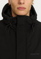 Revolution Padded Tech Jacket Winter Outerwear Black