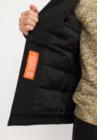 Revolution Padded Tech Jacket Winter Outerwear Black