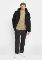 Revolution Padded Tech Jacket Winter Outerwear Black