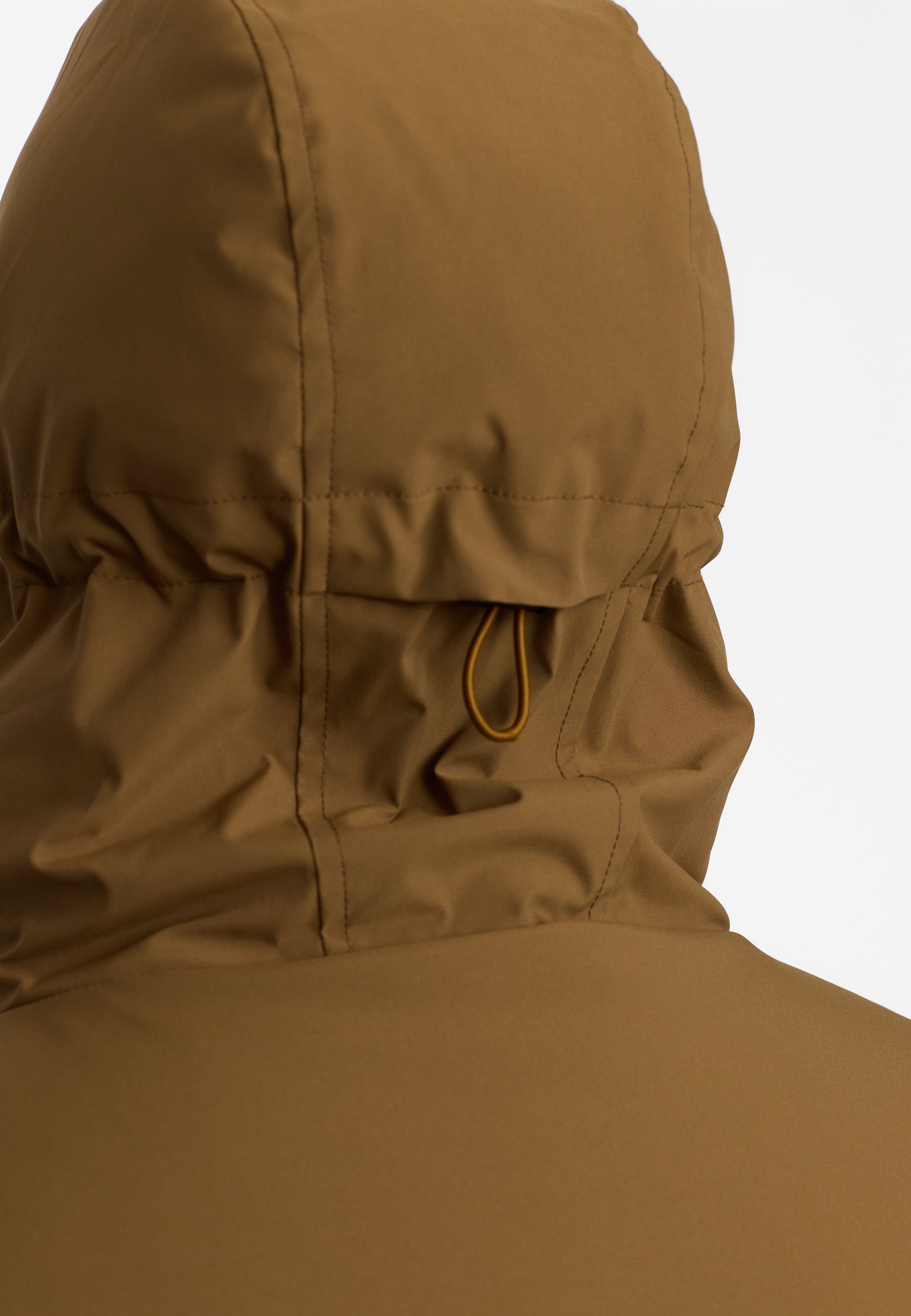 Revolution Padded Tech Jacket Winter Outerwear Brown
