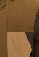 Revolution Padded Tech Jacket Winter Outerwear Brown