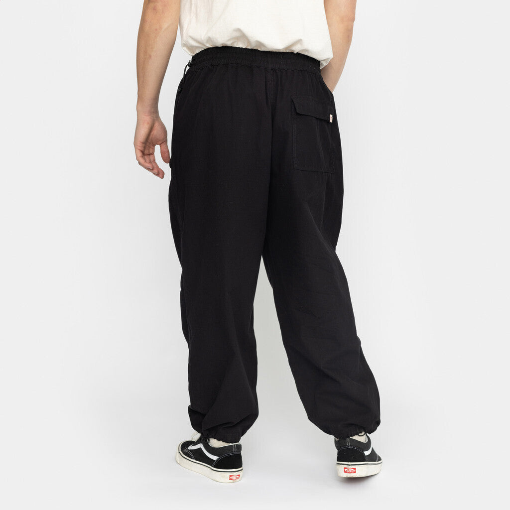 Revolution Parachute Trousers Trousers Black