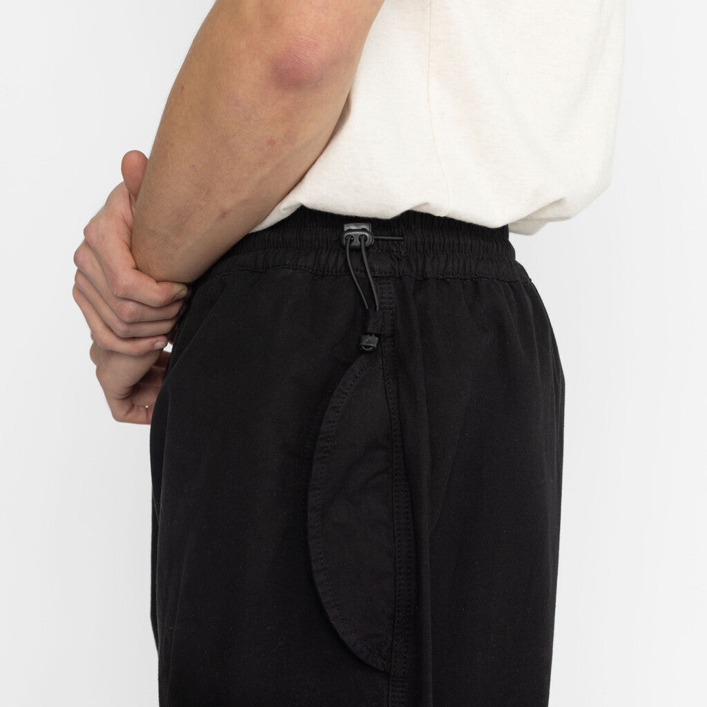 Revolution Parachute Trousers Trousers Black