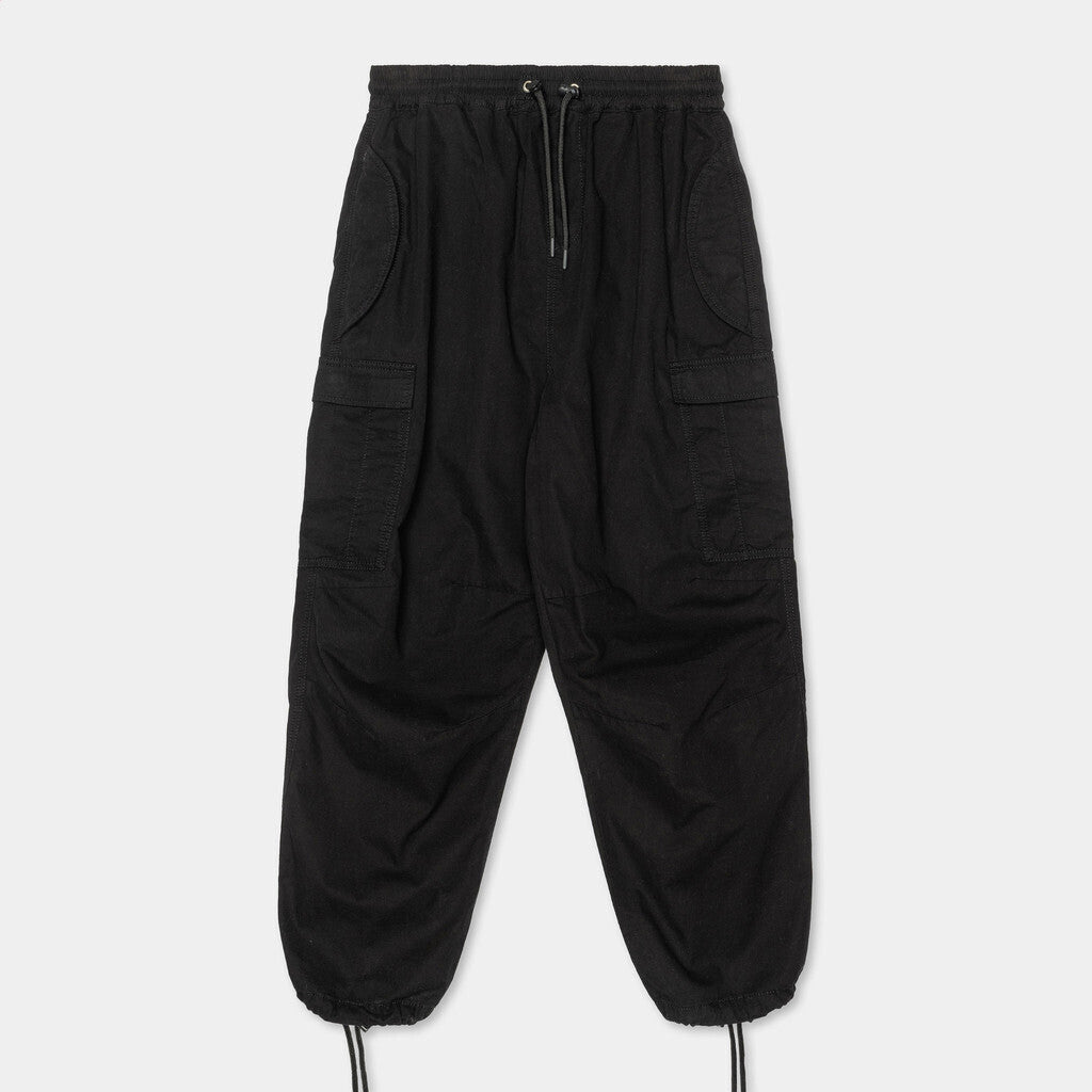 Revolution Parachute Trousers Trousers Black