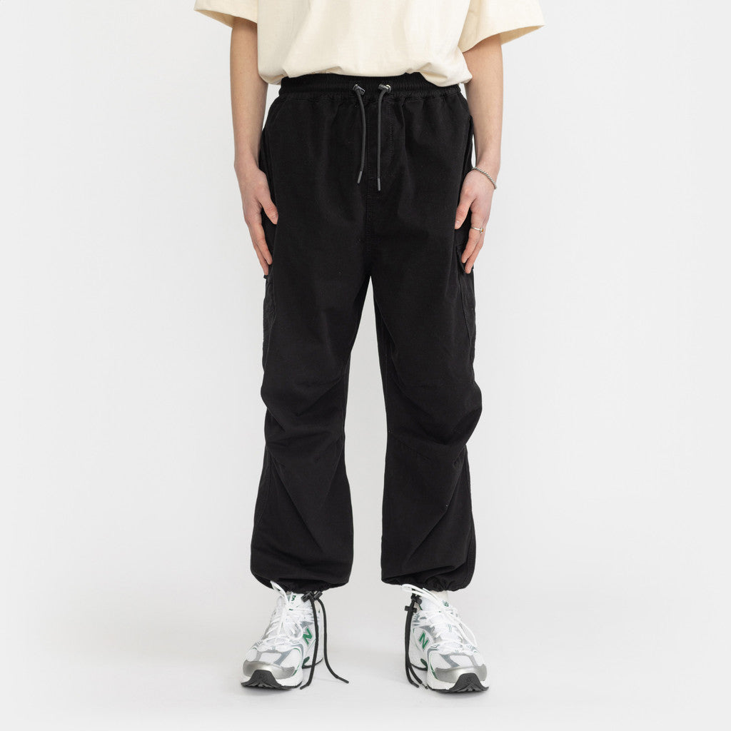 Revolution Parachute Trousers Trousers Black