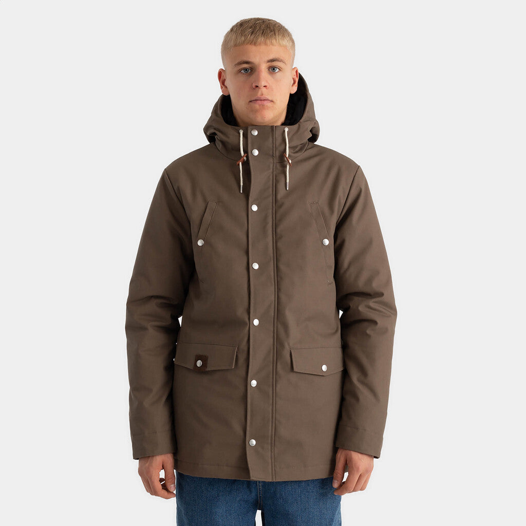 Revolution Parka Jacket Winter Outerwear Darkbrown