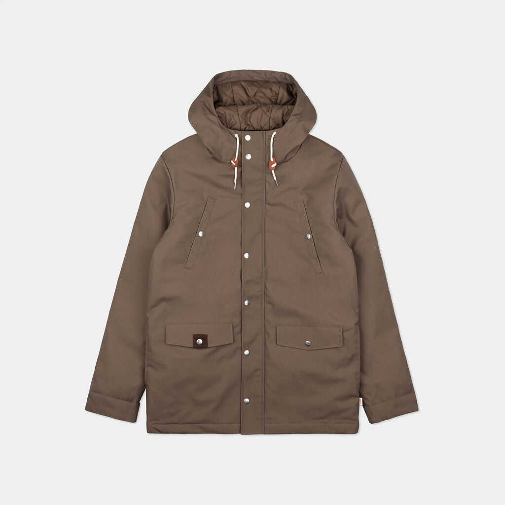 Revolution Parka Jacket Winter Outerwear Darkbrown