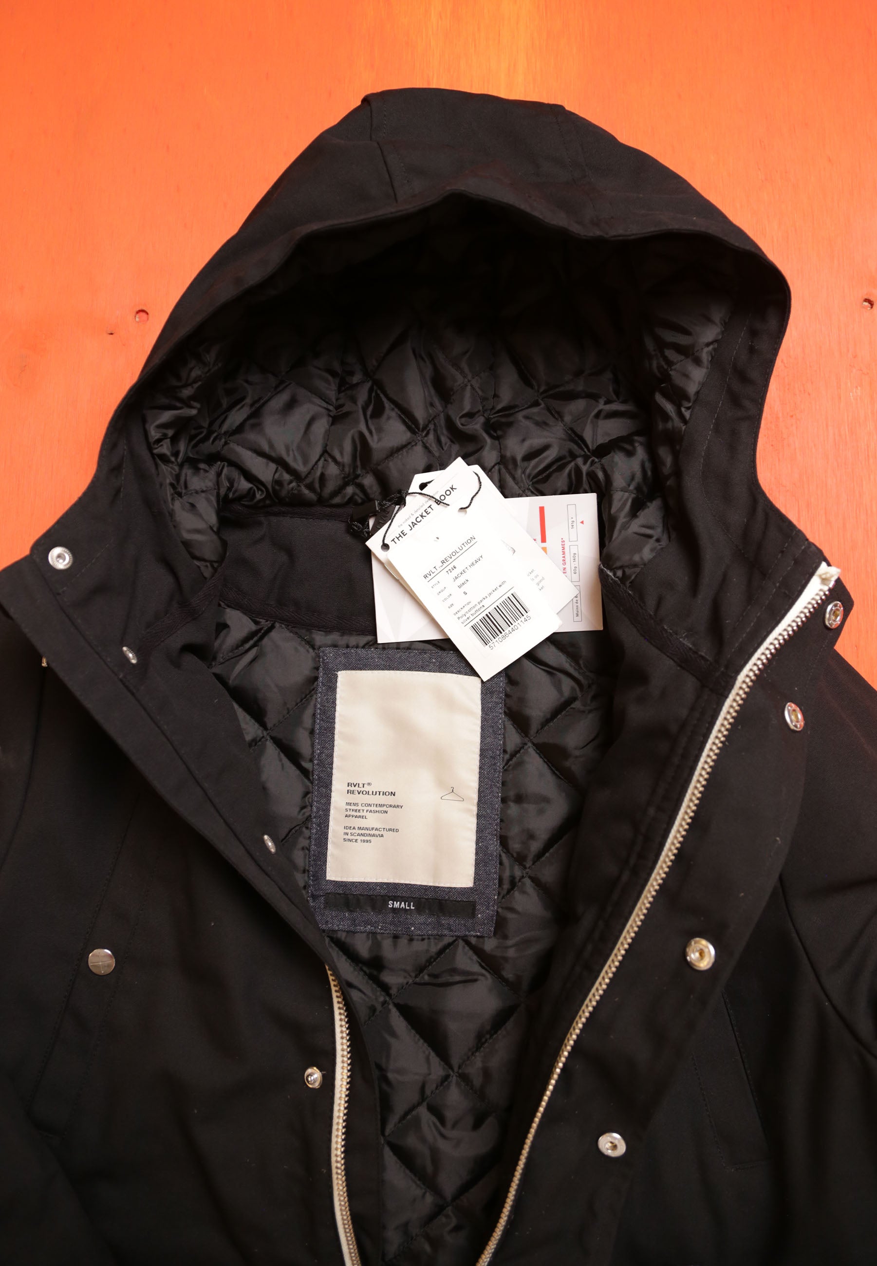 Revolution Parka Jacket Vintaged Black