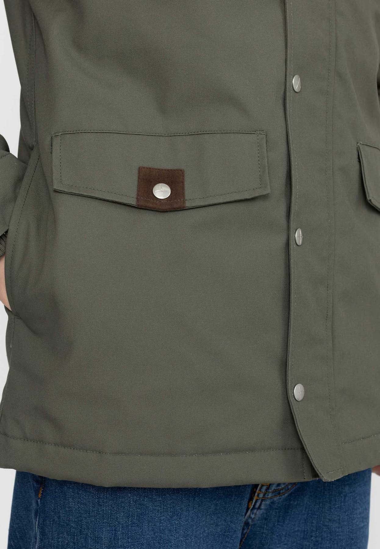 Revolution Parka Jacket Winter Outerwear Army