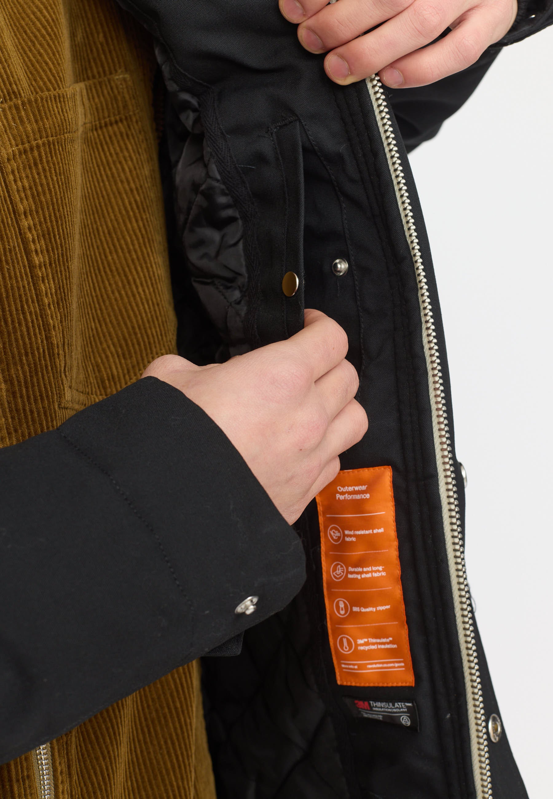 Revolution Parka Jacket Winter Outerwear Black