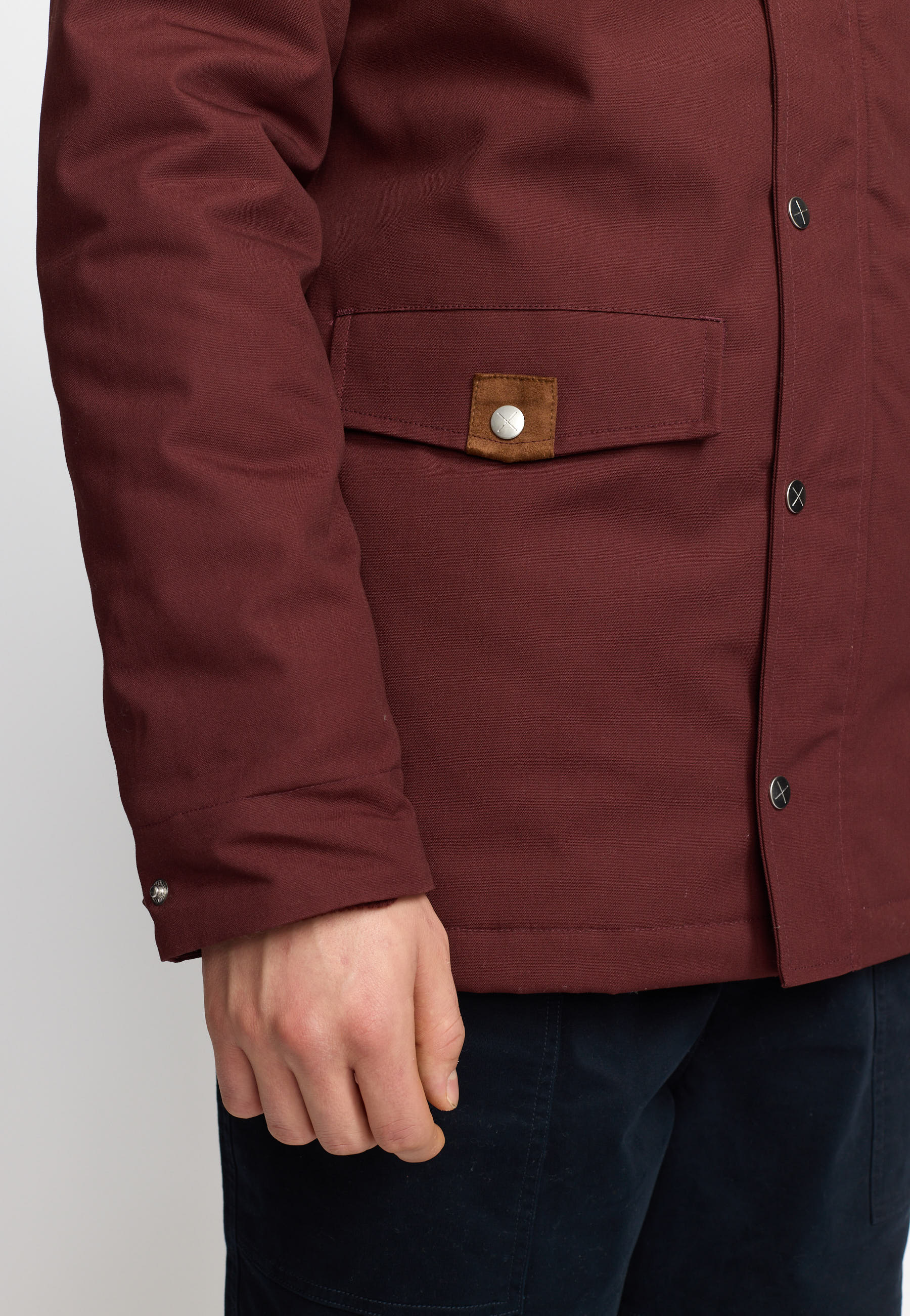 Revolution Parka Jacket Winter Outerwear Burgundy