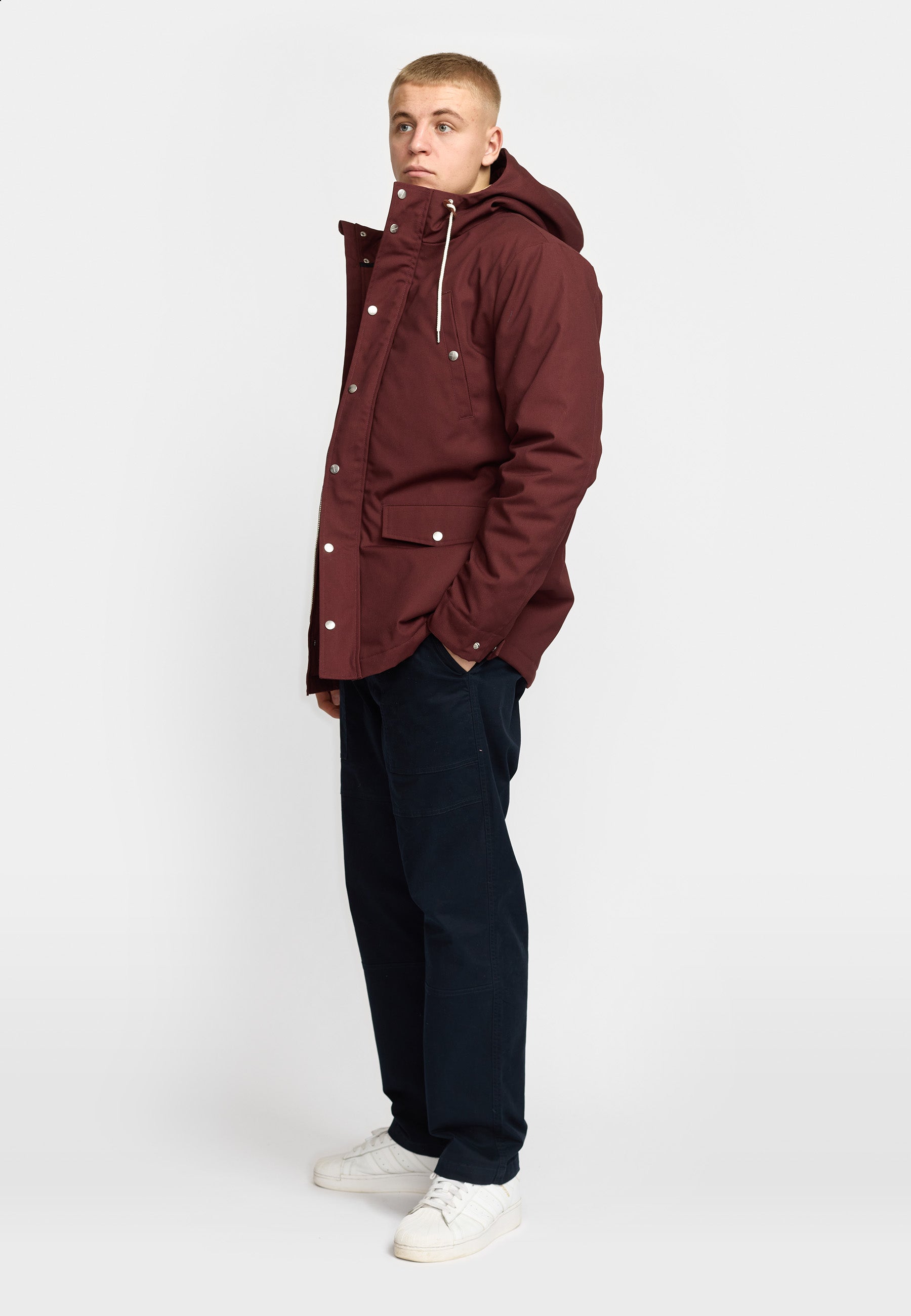 Revolution Parka Jacket Winter Outerwear Burgundy