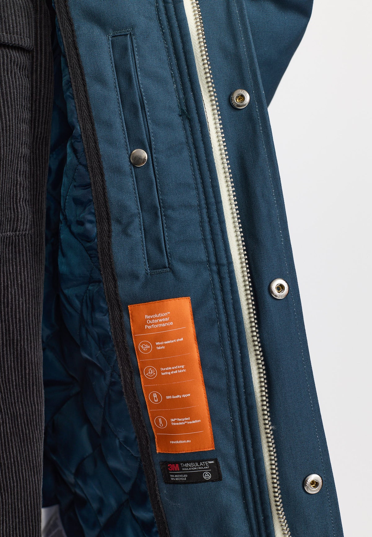 Revolution Parka Jacket Winter Outerwear Darkblue