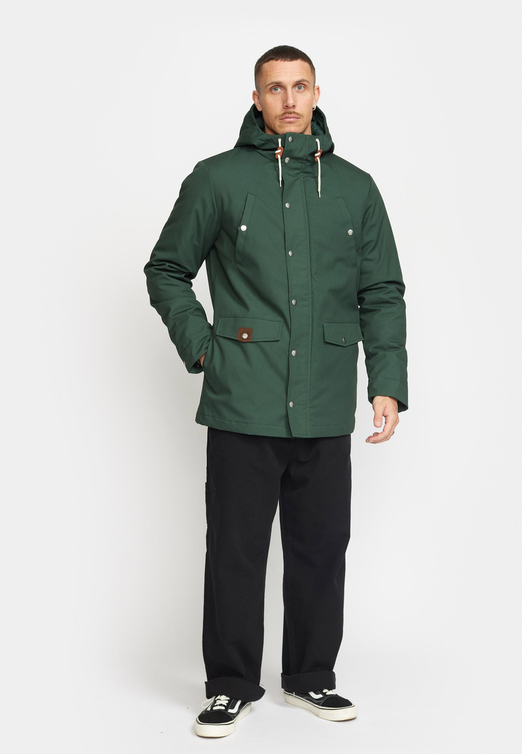 Revolution Parka Jacket Winter Outerwear Darkgreen