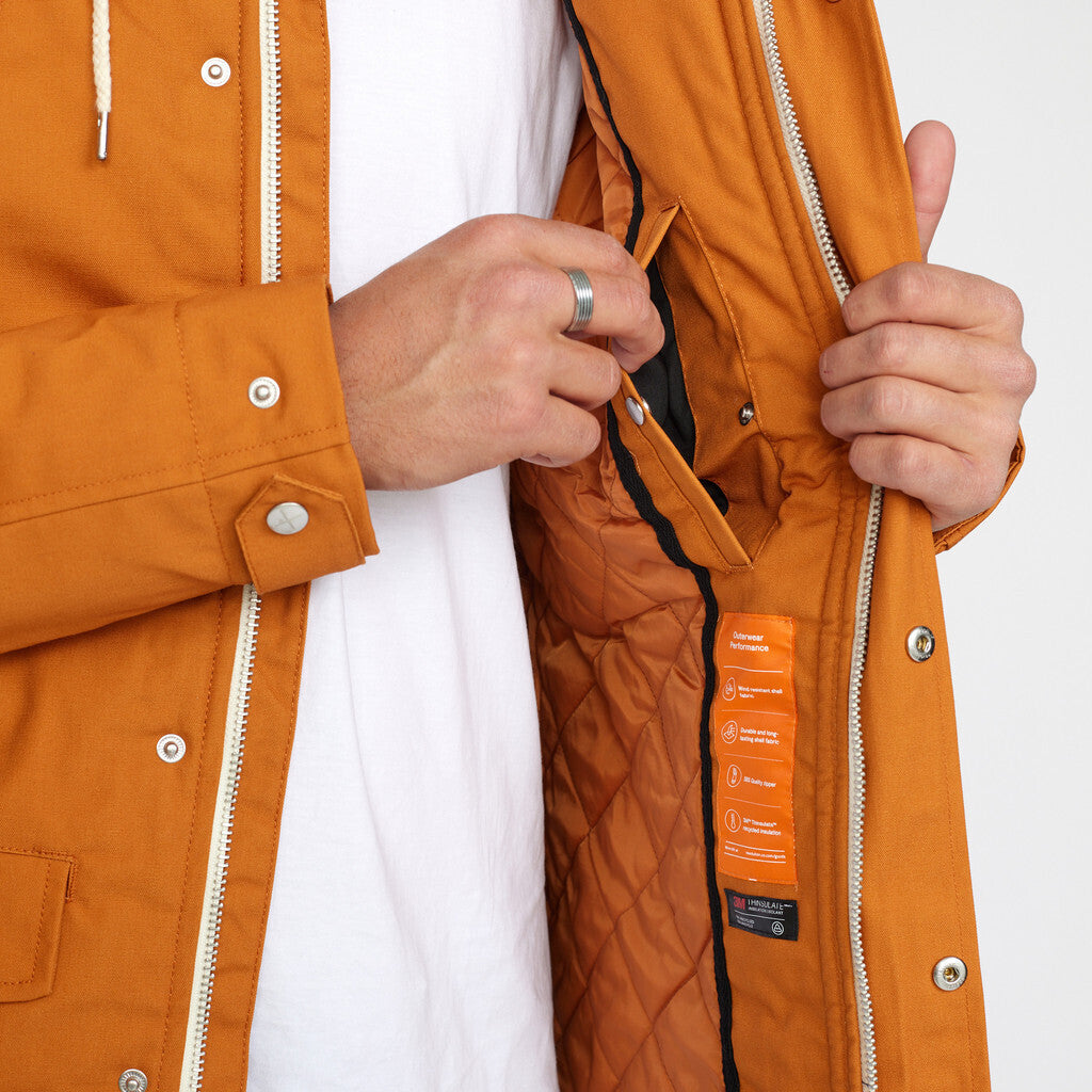 Revolution Parka Jacket Winter Outerwear Orange