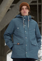 Revolution Parka Jacket Winter Outerwear Petrol