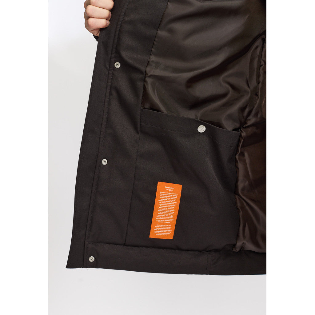 Revolution Parka Jacket Winter Outerwear Darkbrown