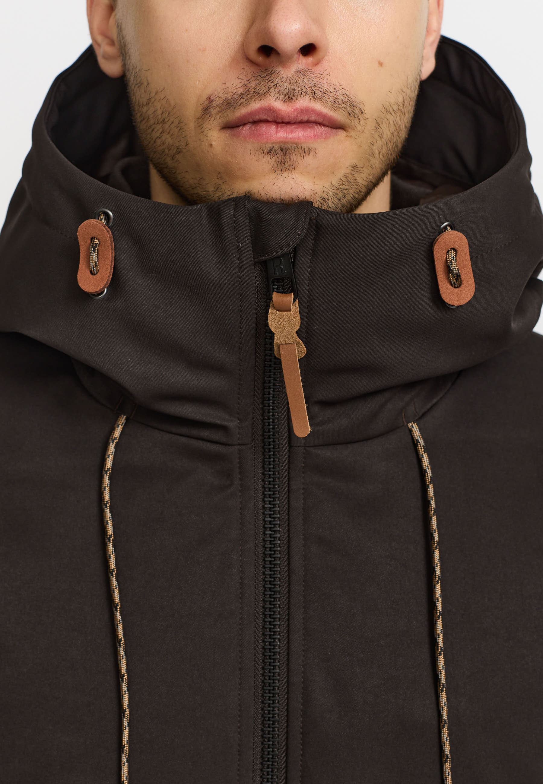 Revolution Parka Jacket Winter Outerwear Darkbrown