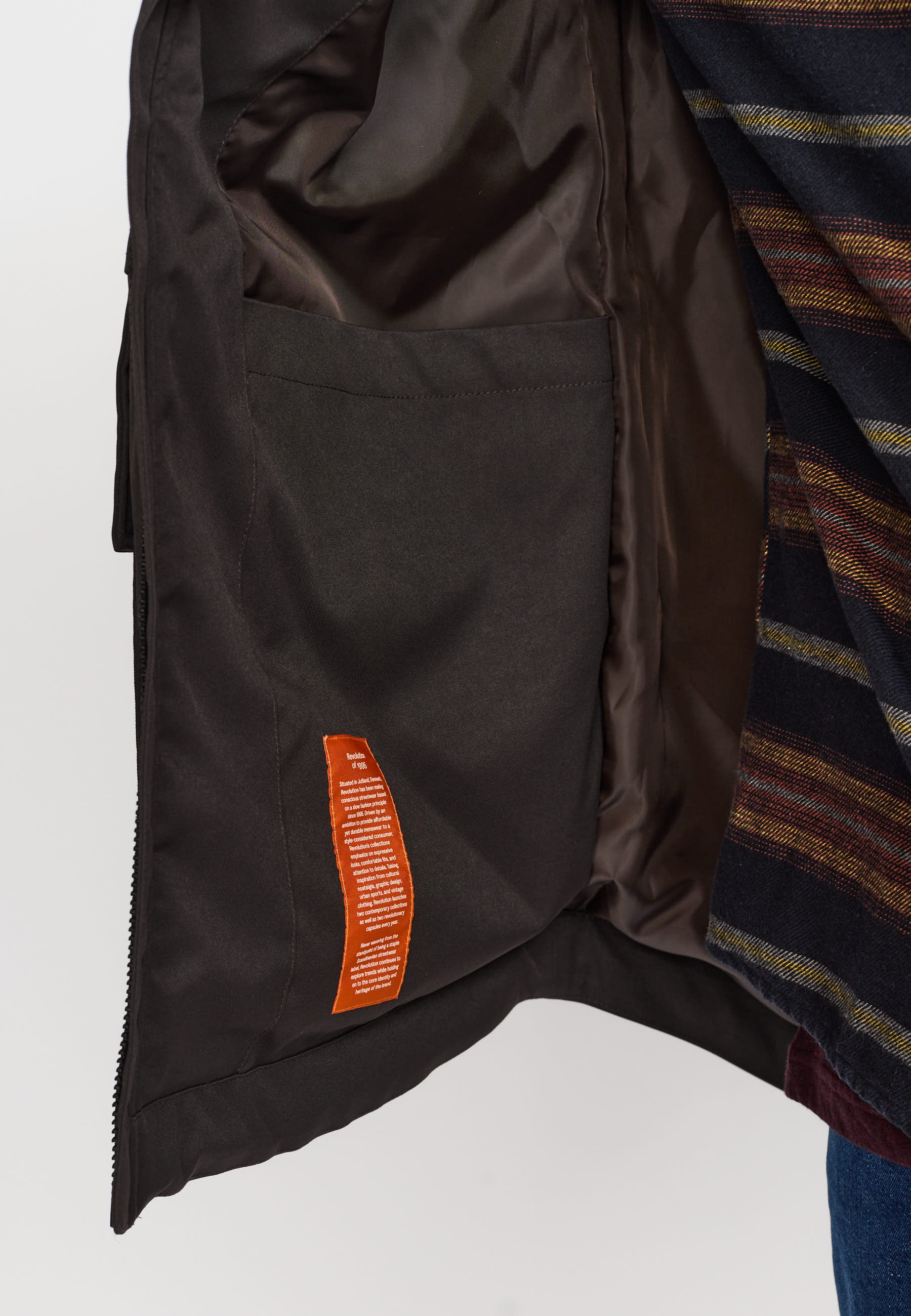 Revolution Parka Jacket Winter Outerwear Darkbrown