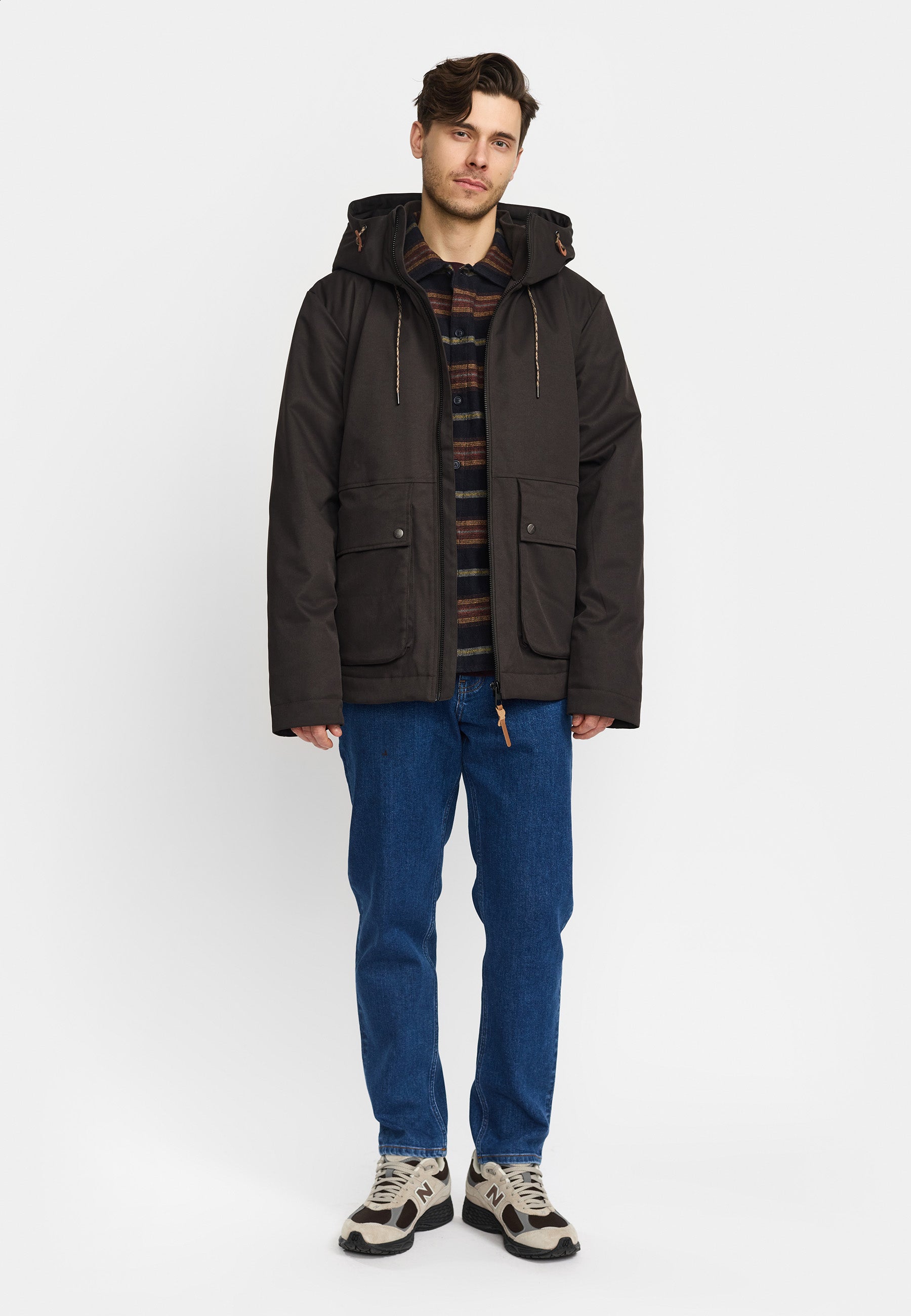 Revolution Parka Jacket Winter Outerwear Darkbrown